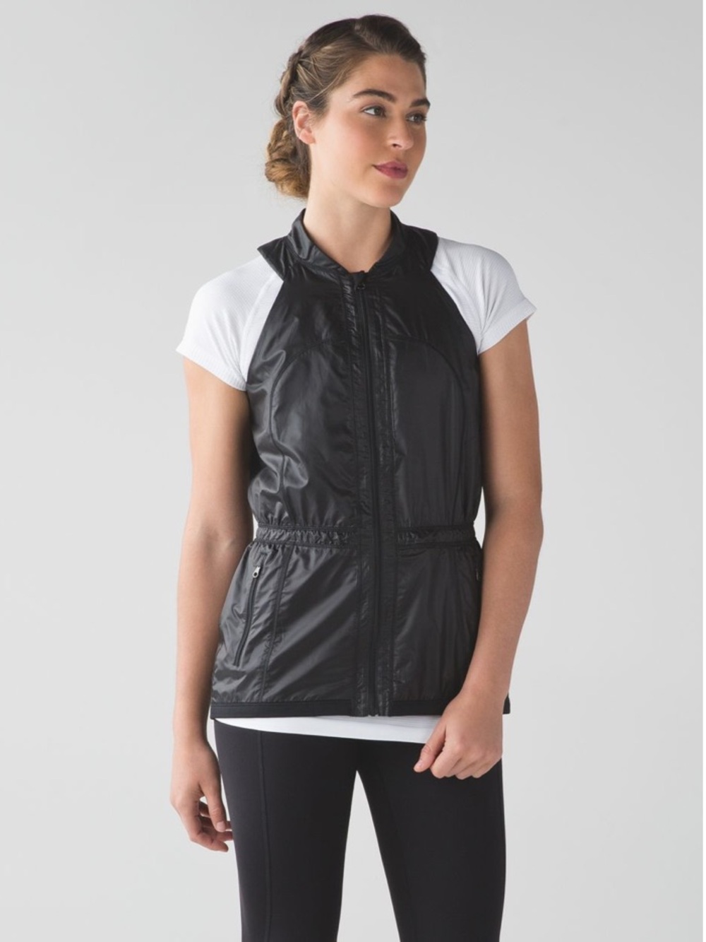 Lululemon Run With the Sun Black Vest